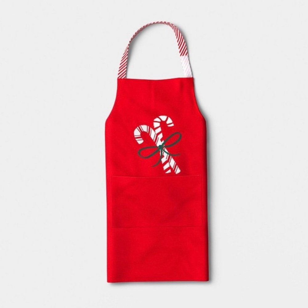 Target Wondershop Kids Holiday Candy Cane Kitchen Apron